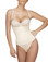 Vedette Nadine Strapless Bodysuit in Thong - Nude