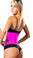 Ann Chery Latex Sport Girdle Body Shaper - Fuchsia