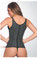 Ann Chery Latex Corset Girdle Body Shaper - Black