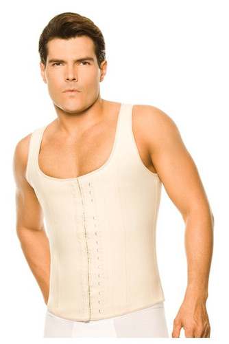 2033 Latex Men Girdle Body Shaper (nude)