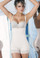 Ann Chery Latex Shirly Strapless Shapewear - Beige