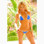 Starwear USA Polar Squared Off Triangle Top Rio Back Bikini - Blue Zebra / White