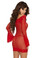 Elegant Moments Off the Shoulder Mini Dress - Red