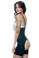 Vedette Isabelle Strapless Mid Thigh Body with Buttock Enhancer - Black