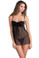 Oh La La Cheri Tie Bra Babydoll and G-string