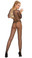Elegant Moments V Cut Fishnet Bodystocking - One Size