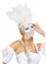 Roma Costume Beaded Masquerade Mask
