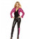 Roma Costume Sequin Jacket with Rolled Cuffs-Hot Pink