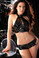Allure Lingerie Vinyl Lace Up Bustier