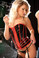 Allure Lingerie Vinyl Barbarella Corset