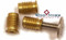 1/4-20 Brass Slotted Wood Bushing—Contractor Pack [100 per PKG]