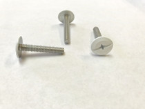1/4-20 x 1-1/2" Windstorm White Painted Head Combo Sidewalk Bolts - Contractor Pack [100 per pack]