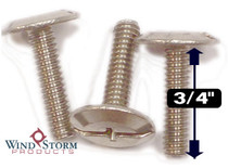 1/4-20 x 3/4" Combo Sidewalk Bolts - Convenience Pack [50 @ pack]
