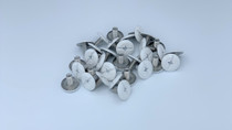 1/4-20 x 1/2" Windstorm White Painted Head Combo Sidewalk Bolts - Contractor Pack [100 per pack]