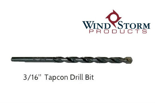 3/16" Tapcon Drill Bit