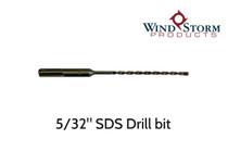5/32" SDS Drill Bit for Installing 3/16" Tapcons
