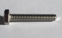 1/4-20 x 4" full thread hex bolt | Stainless Steel