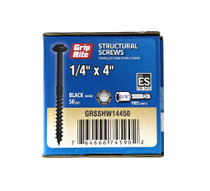 1/4 x 4" Structural Screws (50 pack)