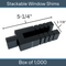 Stackable Window Shims | Box of 1,000
