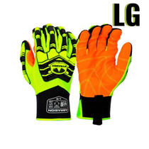High-Impact Safety Gloves - Large