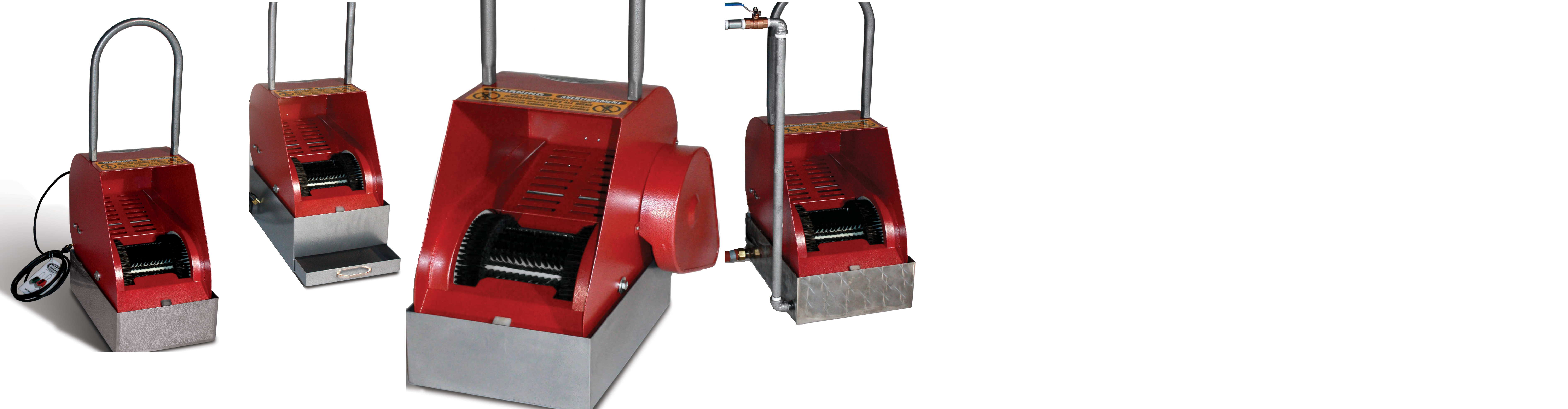 Boot cleaner is footwear cleaning machine for industrial use