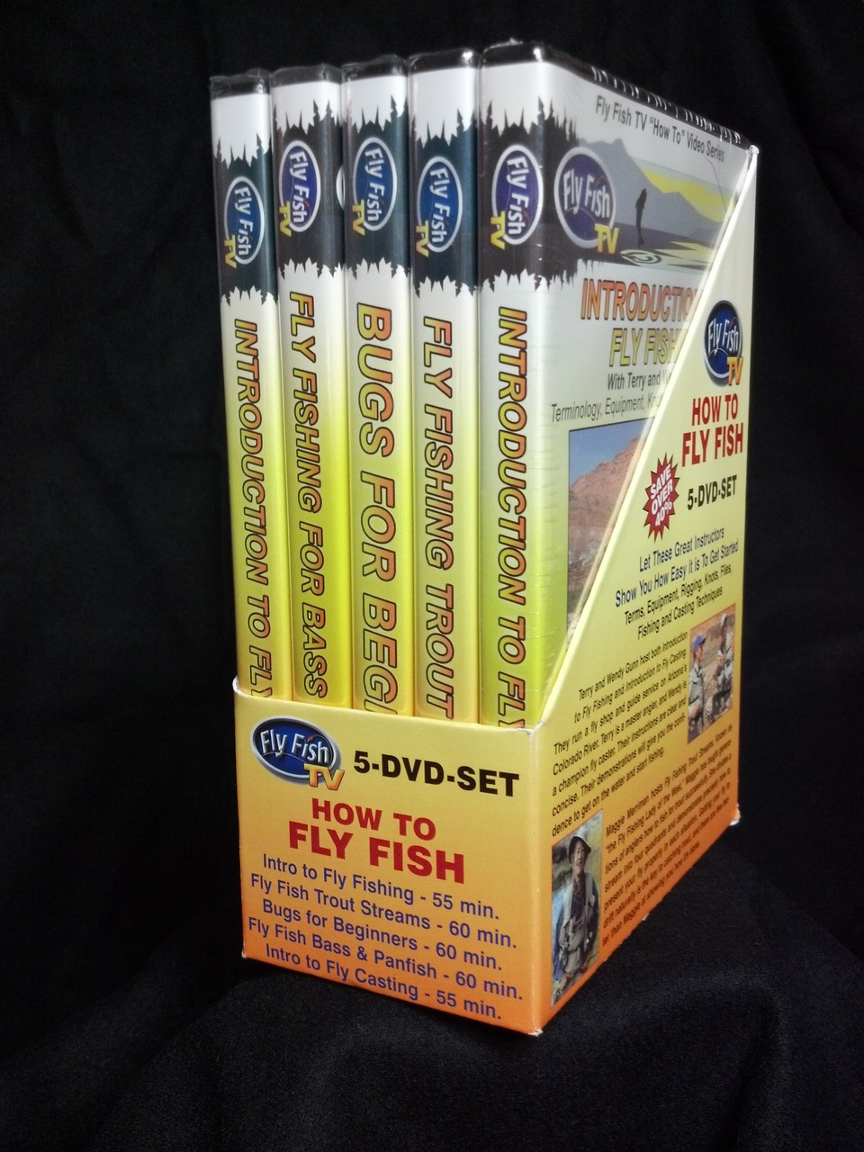 Fly Fishing Beginner Video 5 DVD Gift Set - Learn How to Fly Fish