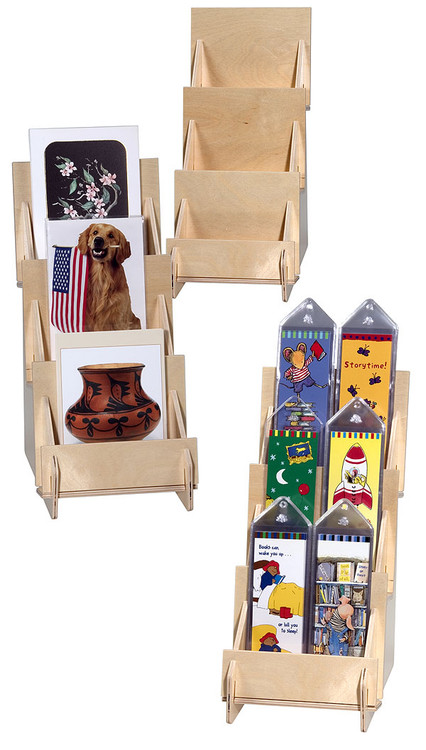 4326 3 tier wooden counter rack