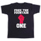 Free The Fountain One Mens Black T Shirt