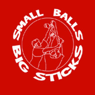 Small Balls Big Sticks Mens T Shirt