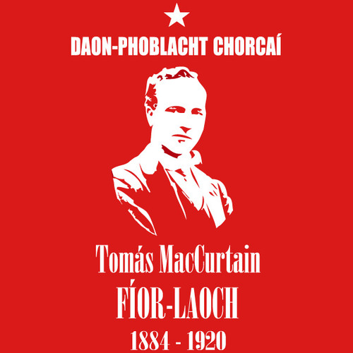 Rebel Heroes - Tomas MacCurtain (Irish) Mens T Shirt