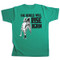 The Rebels Will Rise Again Mens Green T Shirt