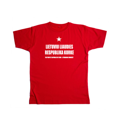 PROC T-shirt in Lithuanian (red)