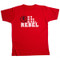 Oh To Be A Rebel Mens Red T Shirt
