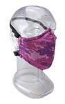 Premium Active Wear GEN 2 Face Mask  - Reusable 2-Ply Fabric - Digital Violet Camo
