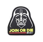 PVC Morale Patch  - JOIN OR DIE (Glow-in-the-Dark)