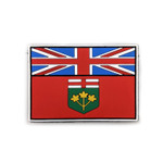 PVC Morale Patch - Provincial Flag - 2"x3" ONTARIO - FULL COLOUR