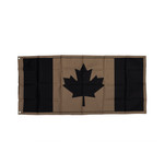 Canadian Flag - 24" x 48" - Black & Tan