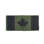 Canadian Flag - 24" x 48" - Black & Green