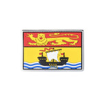 PVC Morale Patch - Provincial Flag - 2"x3" NEW BRUNSWICK - FULL COLOUR