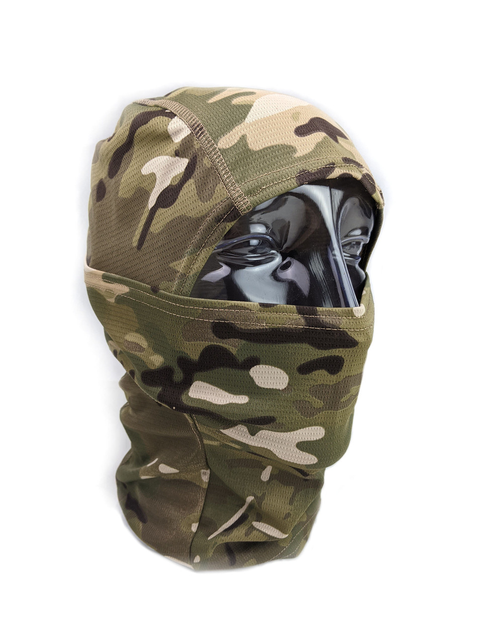 Premium Balaclava - 1ply Fabric Face Mask - Multicam Classic - Tactical ...