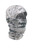 Premium Balaclava - 1ply Fabric Face Mask - Multicam Arctic