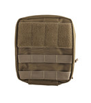 I.F.A.K. (Individual First Aid Kit) Pouch with MOLLE straps and Belt Loop - Coyote Tan