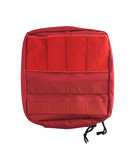 I.F.A.K. (Individual First Aid Kit) Pouch with MOLLE straps and Belt Loop - RED