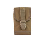 Smartphone Pouch with Belt Loop & Dual MOLLE straps - Coyote