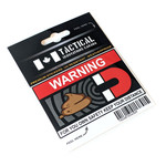 Premium Sticker - Warning Magnet