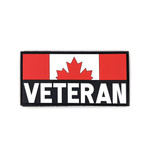 PVC Morale Patch - Canadian Veteran - 2"x4"