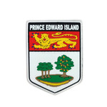 PVC Morale Patch -Provincial Shield - PRINCE EDWARD ISLAND - COLOUR