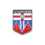 PVC Morale Patch -Provincial Shield - YUKON - COLOUR