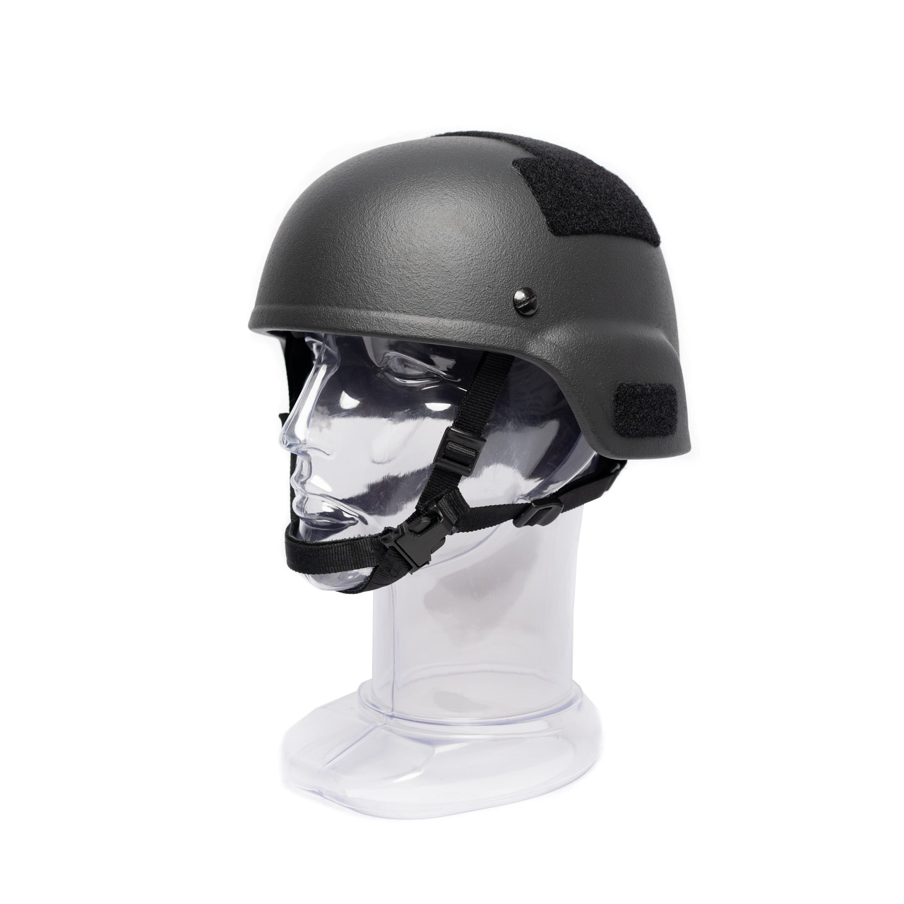 STANDARD BALLISTIC HELMET (NIJ-LEVEL-IIIA) - WITH VELCRO - BLACK