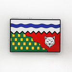 PVC Morale Patch - Provincial Flag - 2"x3" Northwest Territories - FULL COLOUR